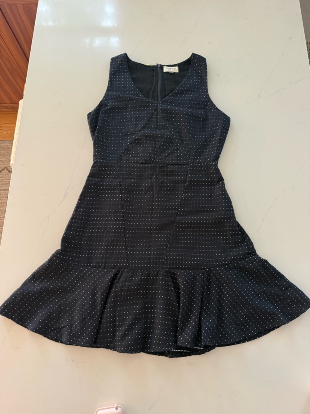 Retro Polka Dot Mini Dress
